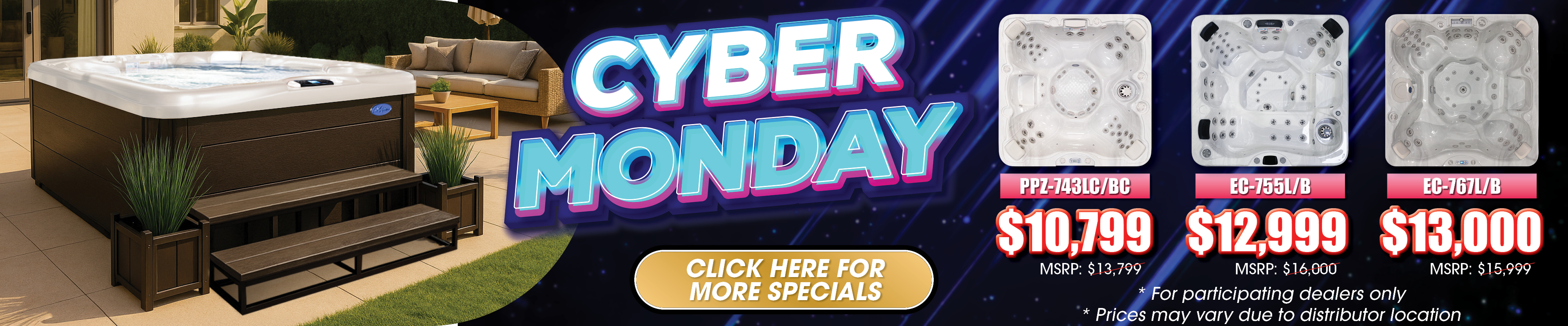 Calspas hot tub being used in a family setting - Skokie